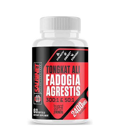 Salbinet 2400mg Fadogia Agrestis Tongkat Ali 1400mg Fadogia Agrestis & 1000mg Tongkat Ali