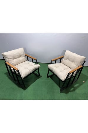 Balkon-bahçe-kafe Çay Seti Koltuk Oturma Takımı,oturma Grubu Çaysetleri Sallanır Koltuk MİAMİ