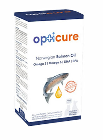 Opticure Salmon Oil - Kedi Köpek için Somon Yağı 250ml