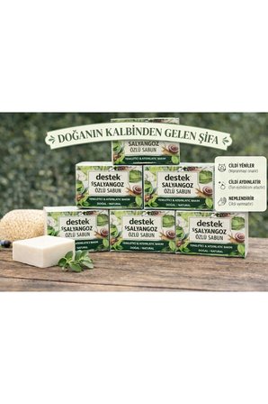 Destek Salyangoz Özlü Sabun - Yenileyici & Aydınlatıcı Bakım