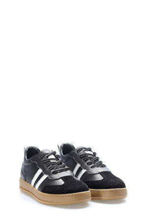 Hakiki İçi Dışı Deri Günlük Ortopedik Taban Kadın Sneakers Ayakkabı Snb42