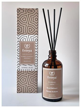 Evinya Bambu Çubuklu Oda Kokusu Sandal Ağacı - 100 ML