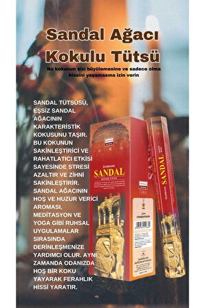 Sandal Ağacı Rahat Uyku Tütsü 20 çubuk
