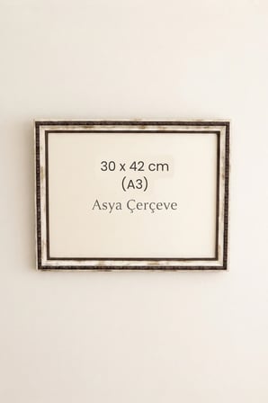 30 x 42 cm (A3 ebatı) Osmanlı Saray Serisi Camlı Oda Mutfak Salon Koridor Poster ve Resim Çerçevesi