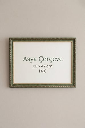 30 x 42 cm (A3 ebatı) Osmanlı Saray Serisi Camlı Oda Mutfak Salon Koridor Poster ve Resim Çerçevesi