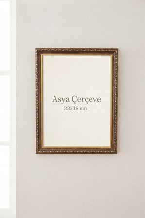 33 x 48 cm Osmanlı Saray Serisi Camlı Oda Mutfak Salon Koridor Poster ve Resim Çerçevesi