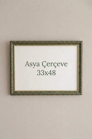 33 x 48 cm Osmanlı Saray Serisi Camlı Oda Mutfak Salon Koridor Poster ve Resim Çerçevesi