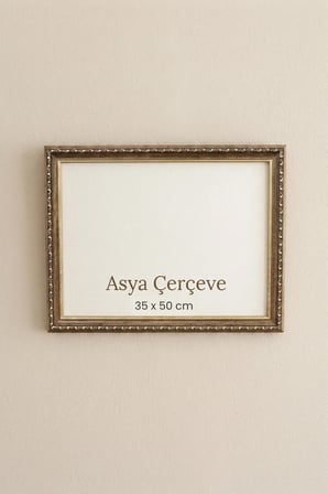 35 x 50 cm Osmanlı Saray Serisi Camlı Oda Mutfak Salon Koridor Poster ve Resim Çerçevesi