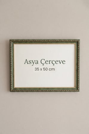 35 x 50 cm Osmanlı Saray Serisi Camlı Oda Mutfak Salon Koridor Poster ve Resim Çerçevesi