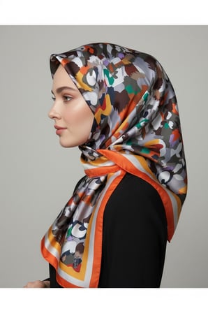 i̇pekal exclusive batik desenli pamuklu şal 70x180