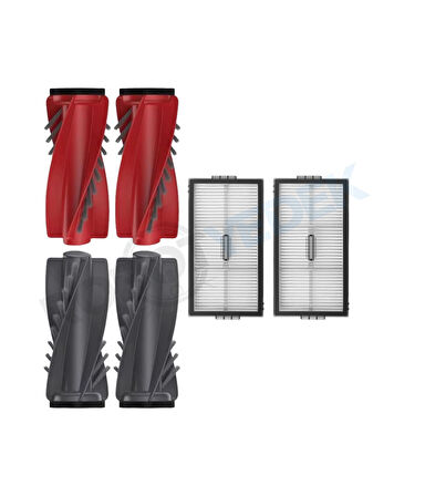 Saros 10R Uyumlu Ana Fırça ve Hepa Filtre-4 Parça