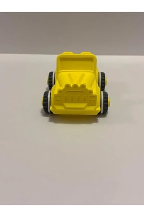 Hareketli Tekerlekli Safari Jeep - 12 cm Dayanıklı Oyuncak Araba