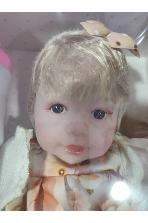 30 CM Yeni Doğmuş Bebek Yüksek Gerçekçi Bebek Tüm Vücüt Yumuşak Jelden Elbiseli Biberon Aksesuarlı