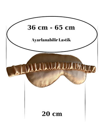 Pamuklu Saten Uyku, Seyahat, Gözlüğü. Işığı Tam Engeller, Yıkanabilir Göz Bandı