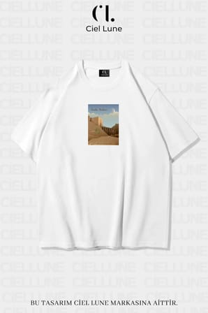 Unisex Saudi Desing Ciel Studio- Oversize T-Shirt