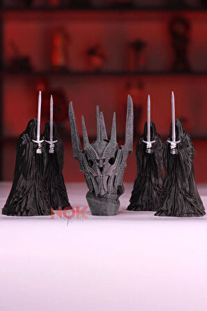 Sauron ve Nazgûl 5'li Set! | Yüzüklerin Efendisi Sauron ve Nazgul 5'li set LOTR