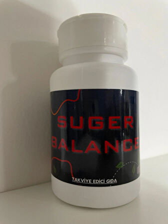 Suger Balance Ödem Atmaya Destek Takviye Edici Gıda 15 Caps