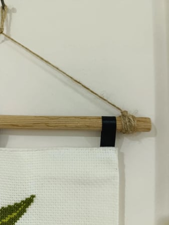 Zeytin Dalı Kanaviçe Duvar Dekoru