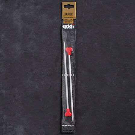 Addi Kalpli 5mm 20cm Klasik Alüminyum Örgü Şişi -