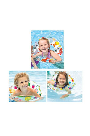 Intex Basklı Simit 51 cm (3-6 Yaş) - 1 Adet Stokta Olan Gönderilir