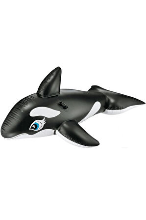 Balina Binici - Çocuk Şişme Balina - Deniz Binici Balina - Havuz Binici Balina Whale 193x119 cm.