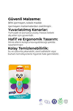 Kelebek Diş Kaşıyıcı, Dişlik