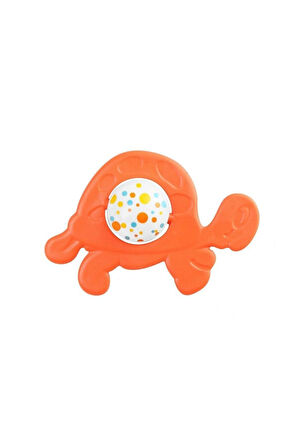 30862-LC Kanz Sevimli Kaplumbağa Diş Kaşıyıcı Çıngırak