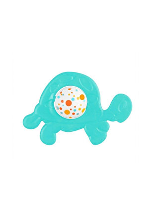 30862-LC Kanz Sevimli Kaplumbağa Diş Kaşıyıcı Çıngırak