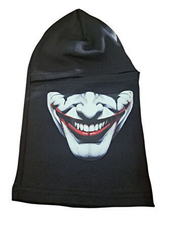 Termal Siyah Kar Maskesi joker Baskılı