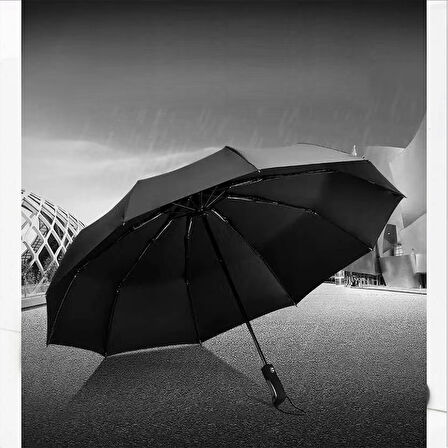 Tam Otmatik 10 Tel Lüx Erkek Şemsiye