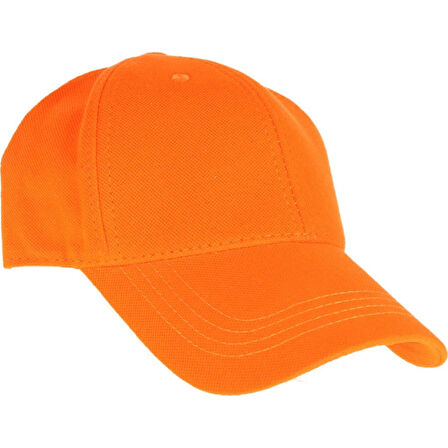 Düz Turuncu Gabardin Spor Şapka Spor Cap