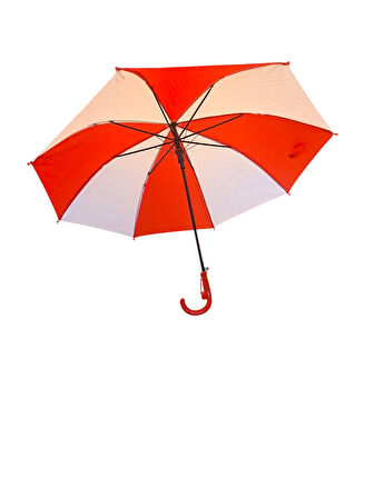 Kırmızı Beyaz Şemsiye Çocuk Şemsiyesi 6-12 Yaş
