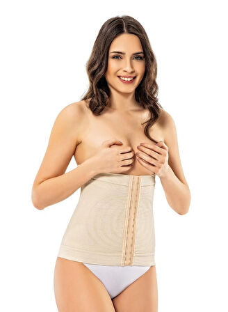 Sema Baby Organik Bambu Agraflı Toparlayıcı Bel Korse - Medium