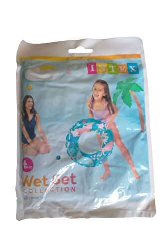 Şeffaf Baskılı Deniz Havuz Simit 61 cm (6-10 Yaş)