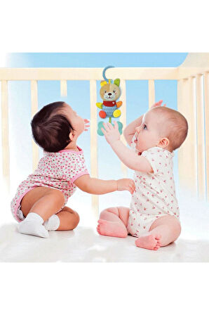 Baby Sevimli Peluş Köpek Çıngırak Dişlik