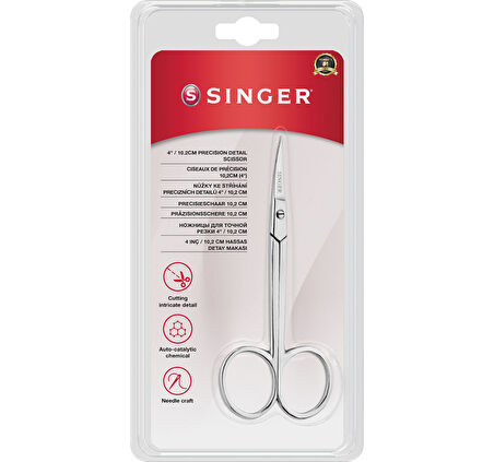 Kıvrık Uçlu Nakış Makası (4&quot;)