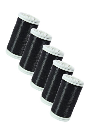 Hayalet İp 100 metre Siyah 5 Adet