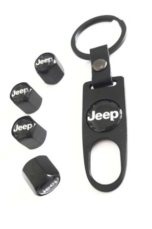Jeep Renegade Paslanmaz Çelik Sibop Kapağı Ve Anahtarlık Seti