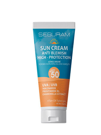  Yüksek Uv Korumalı Spf 50+ Yüz Güneş Kremi | Geniş Spektrum Koruma – Hafif Formül
