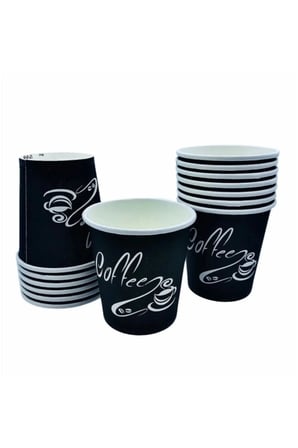 8 Oz Kalın Gramaj Coffee Etkinlik Parti Karton Kâğıt Bardak koli 2000 adet