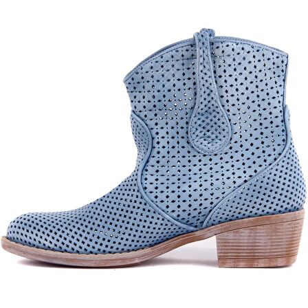 Sail Lakers - Kot Mavisi Deri Fermuarsız Kadın Yaz