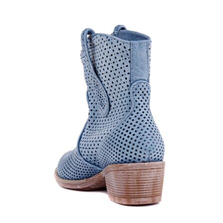 Sail Lakers - Kot Mavisi Deri Fermuarsız Kadın Yaz