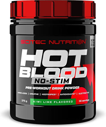 Scitec Hot Blood No-Stim Free(Caffein free) Preworkout (375 gr.)