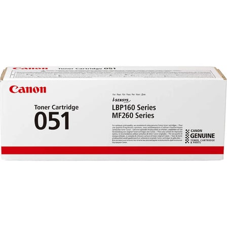 Canon CRG-051 2168C002 Siyah Orijinal Toner