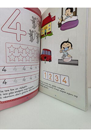 Bıcırık Yayınları Neşeli Matematik Eğitici Öğretici Defter