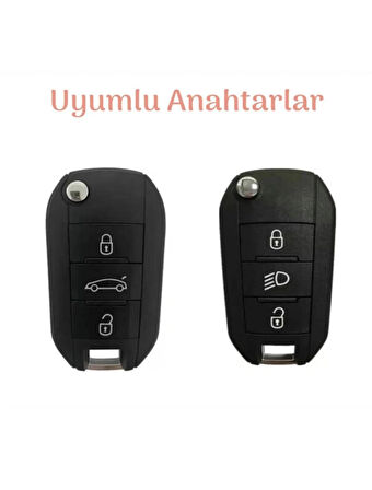 Peugeot 3008 208 308 508 Rifter Silikon Anahtar Kılıfı 2.Resime Bakınız Lütfen