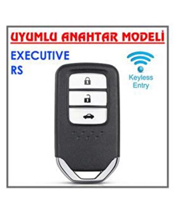 Honda City Civic Crv Accord Hrv Deri Anahtar Koruma Kılıf Ve Örgü Anahtarsız Çaliştırmaya Uygundur