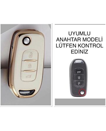 Renault Clio 5 Megane 4 Kaleos Captur Kadjar Anahtar Koruma Kılıfı 2.Resime Bakınız