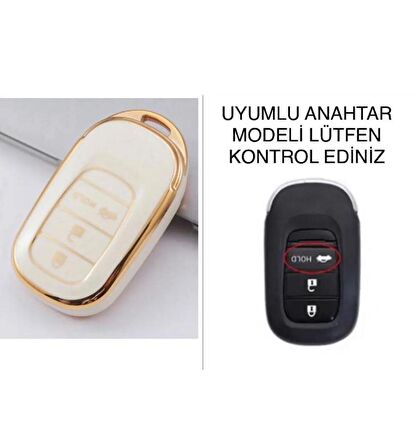 Yeni Honda Civic Fe1 Sustasız Anahtar Koruma Kılıfı Lütfen Anahtar Teyit Yapınız