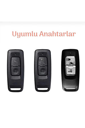 Honda Pcx 2021+ Üstü Yeni Kasa 2023+ Üstü Forza Uyumlu Silikon Anahtar Kılıfı 2.Resime Bakınız